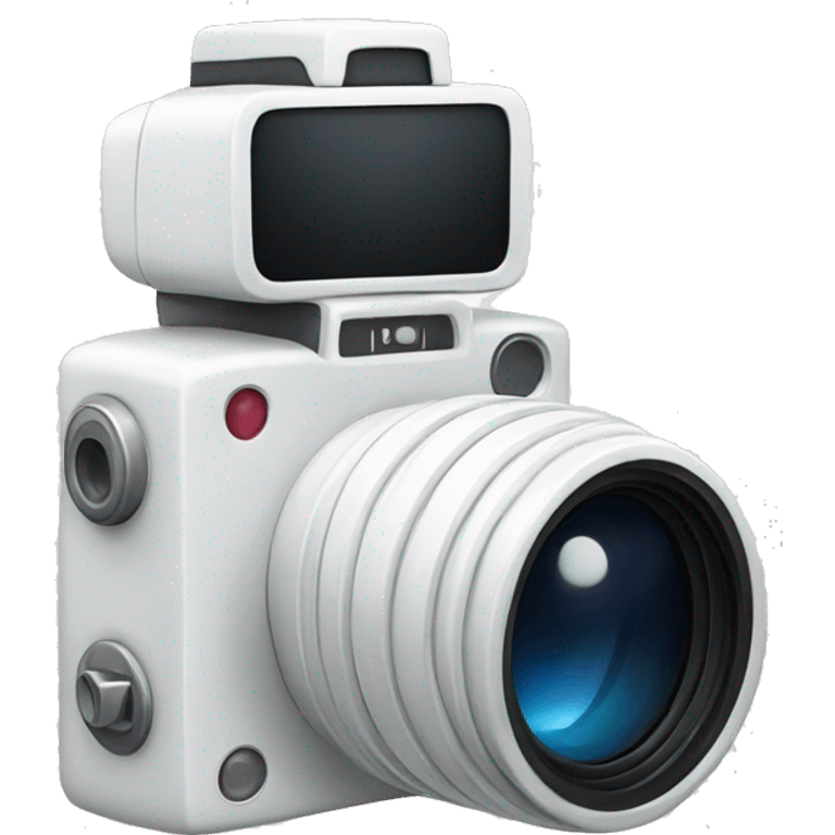 White camera emoji