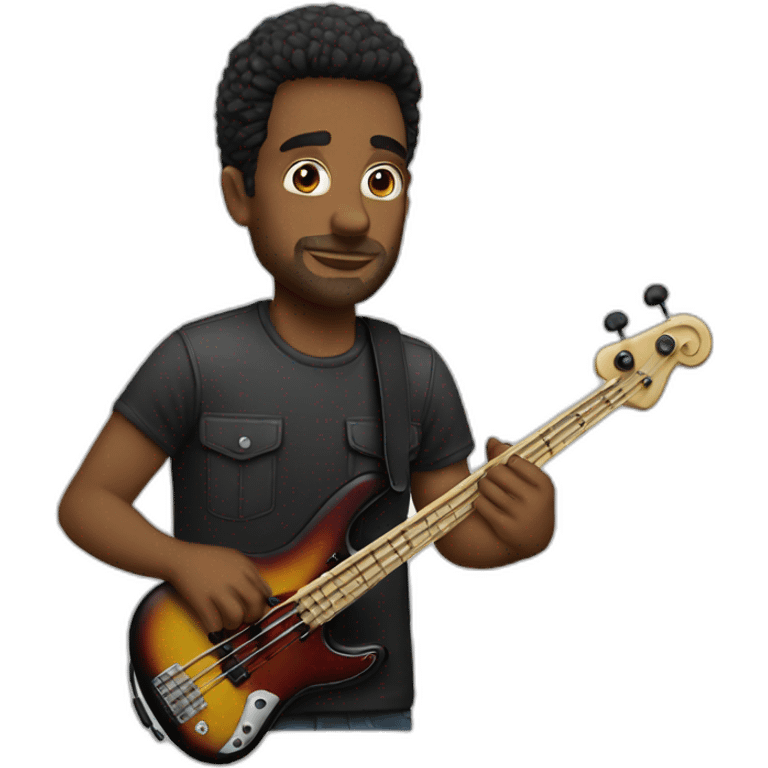 bass player emoji