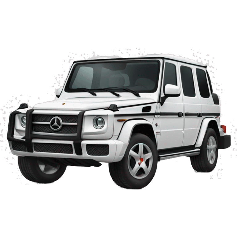 White g wagon  emoji