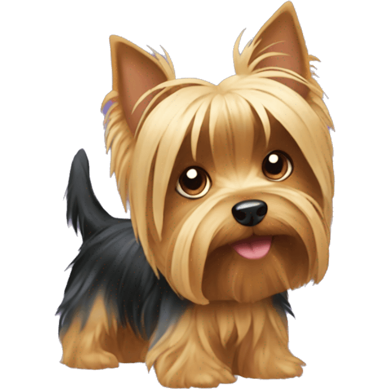 Yorkshire terrier emoji