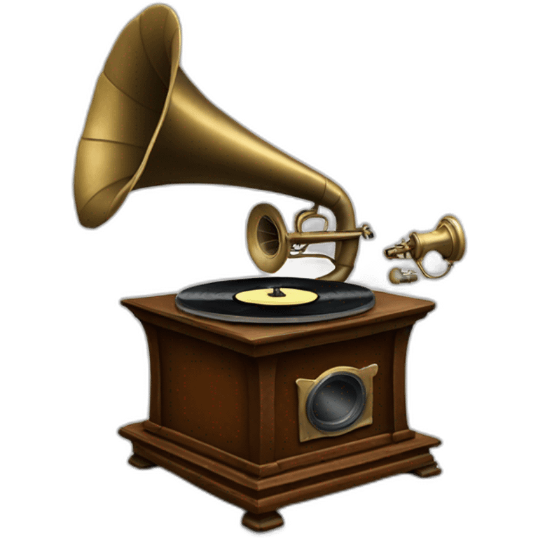 gramophone  emoji