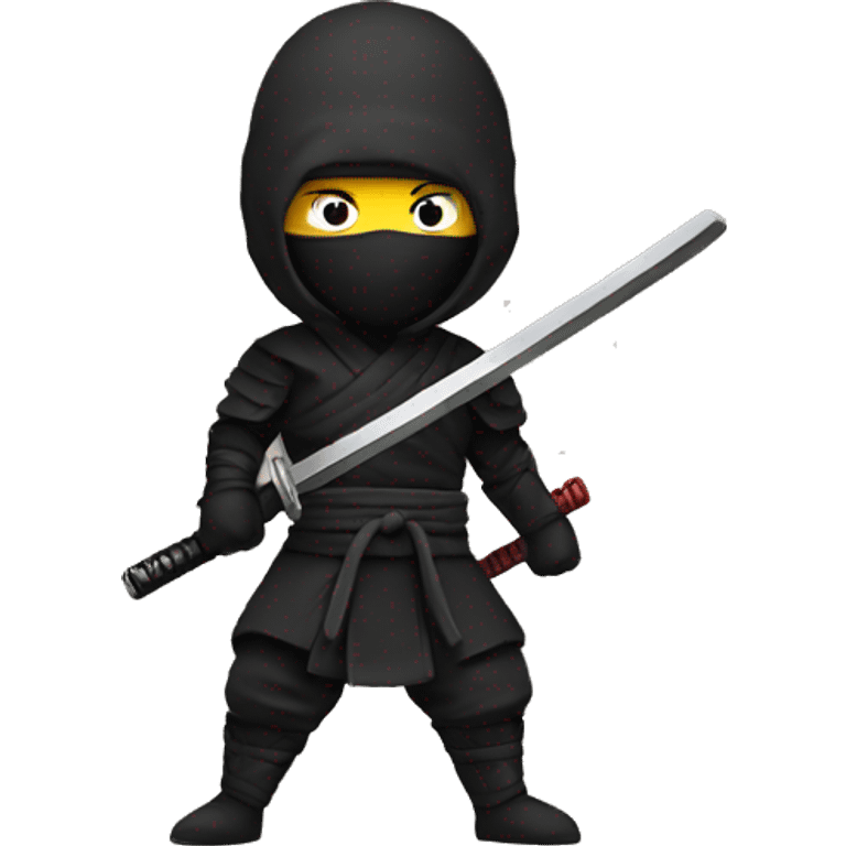 ninja with katana emoji