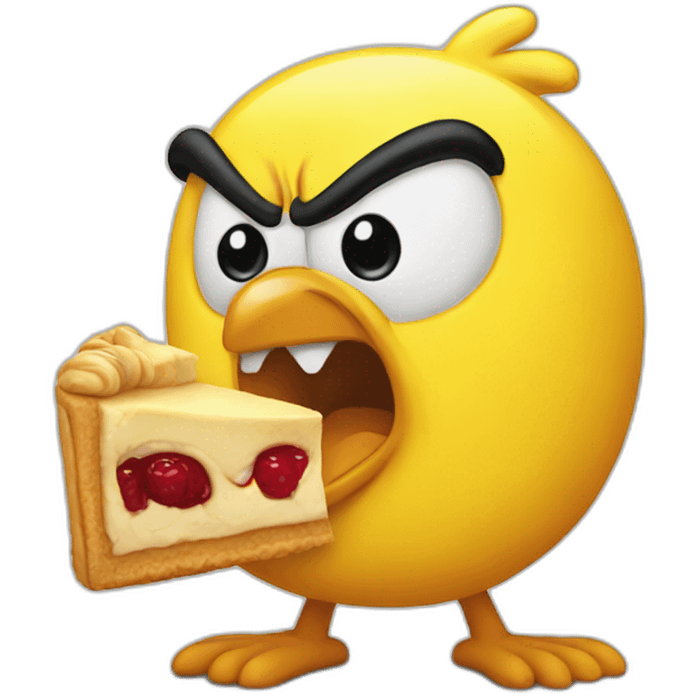 Angry Tweety Pie emoji