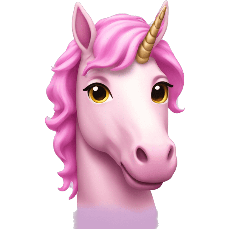 Pink unicorn emoji 🦄 emoji