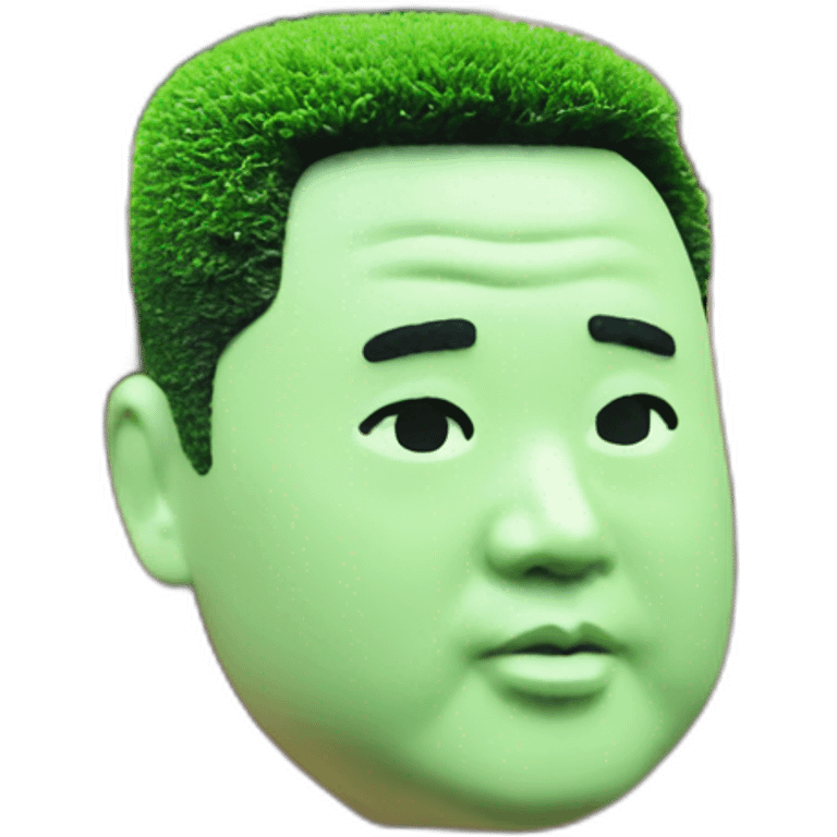 Kim jong un as chia pet emoji