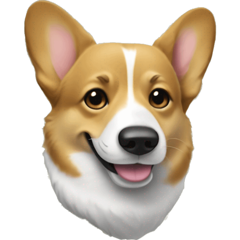 corgi with dolar bills emoji