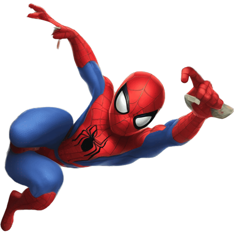 spider man steals money emoji