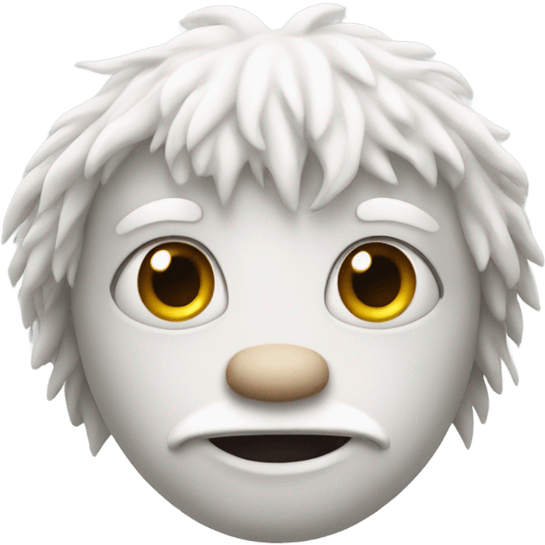 white creature emoji