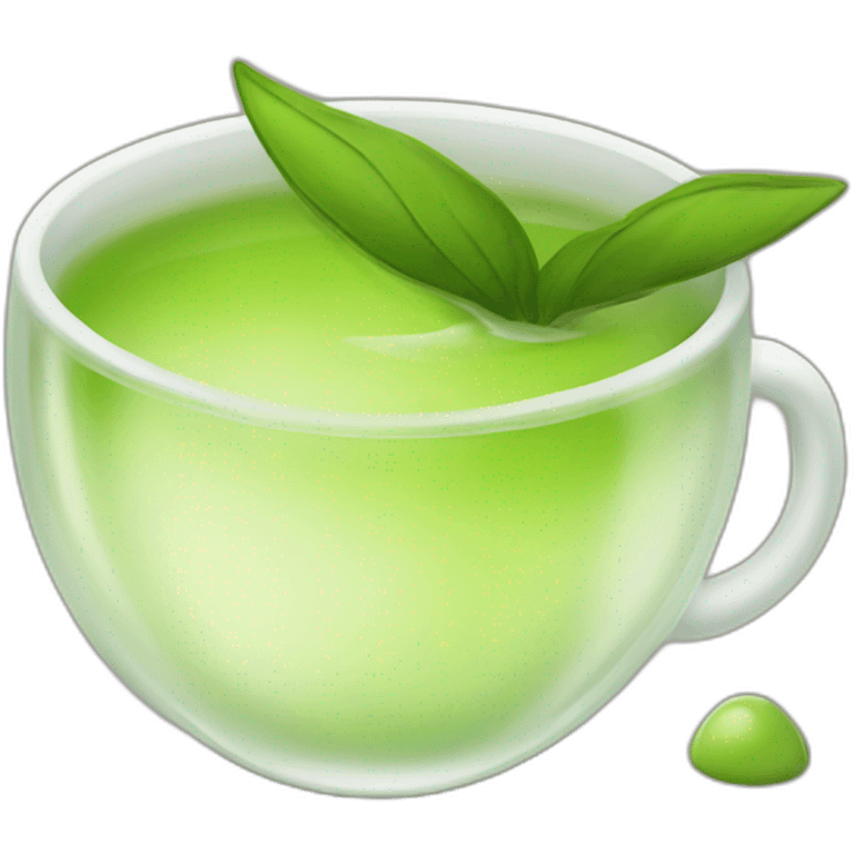 Japanese green tea emoji