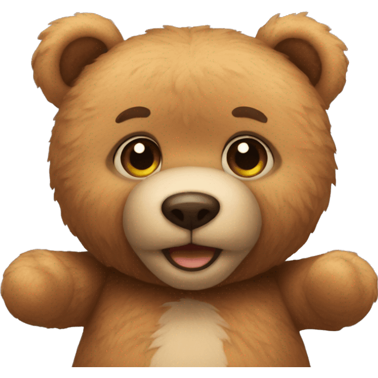 teddy bear solo emoji