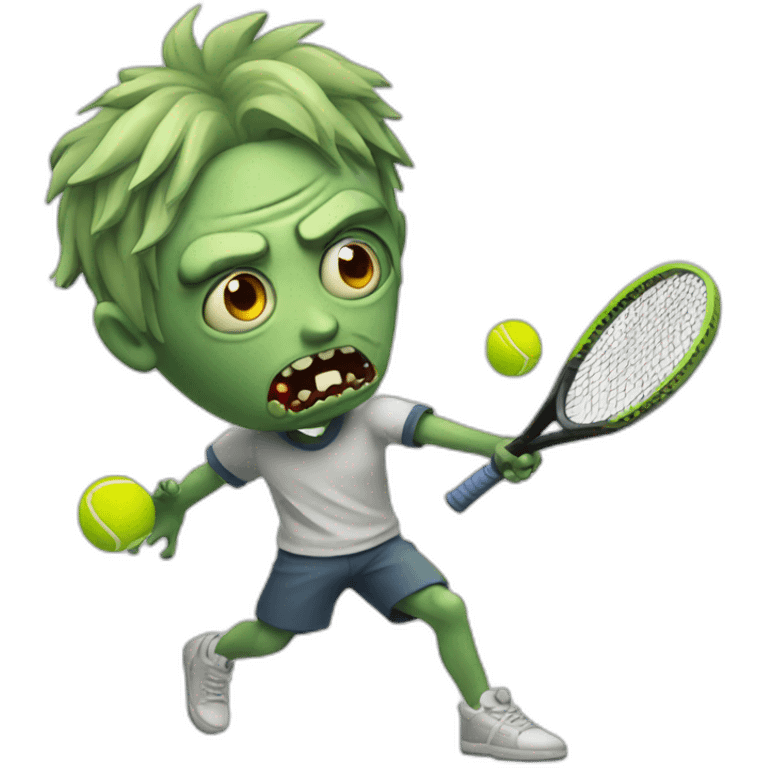 zombie-playing-tennis emoji