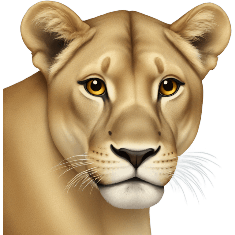 Lioness emoji