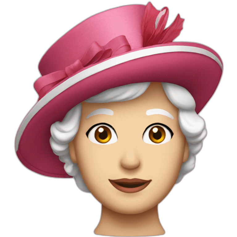 Elizabeth ii hat emoji