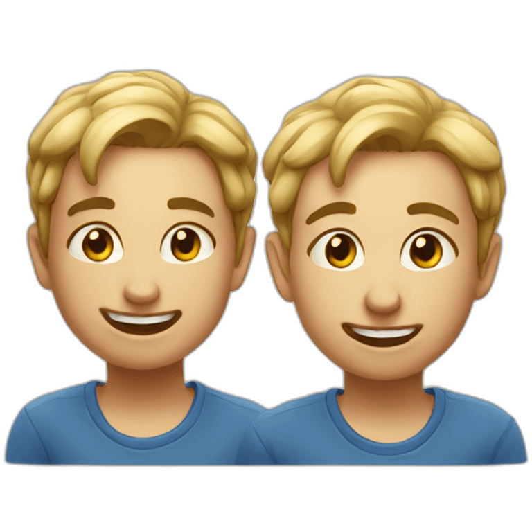 Mischievous twins emoji