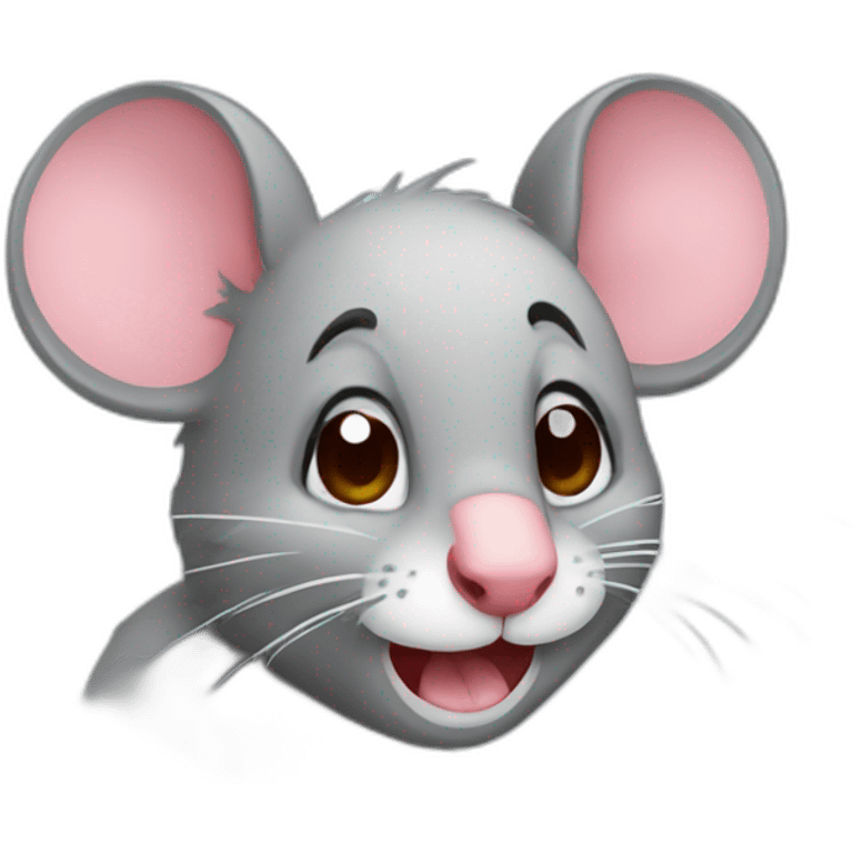 Mouse bitten by koala emoji