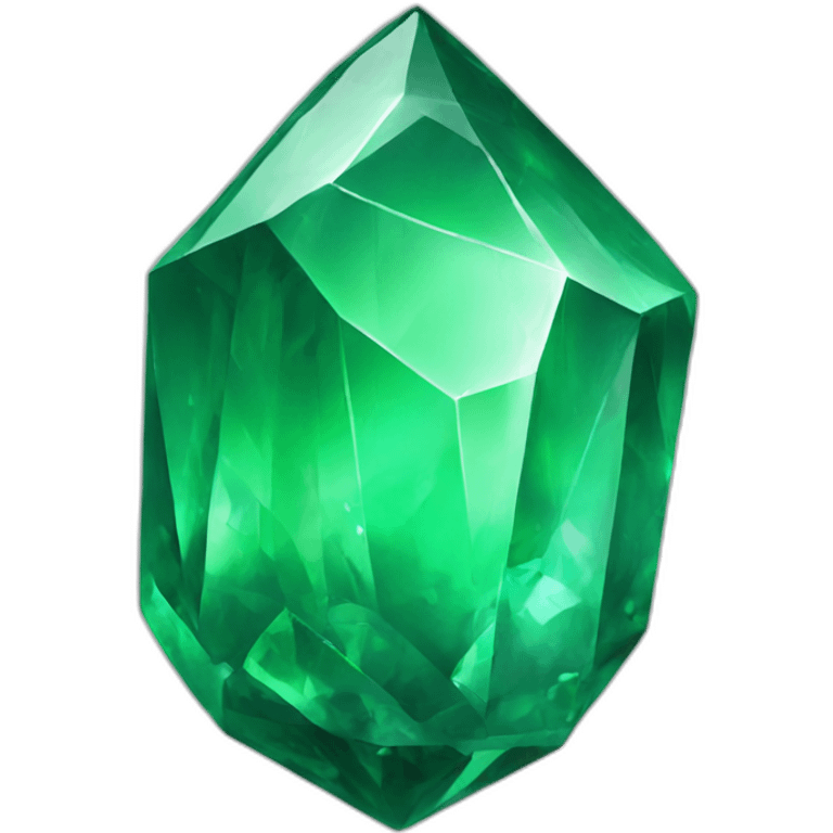 Green Crystal emoji