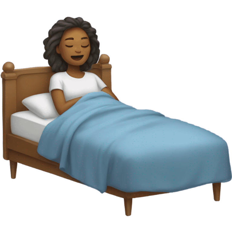 Do she sleep at night? emoji