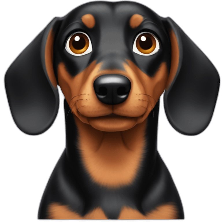 -daschund emoji