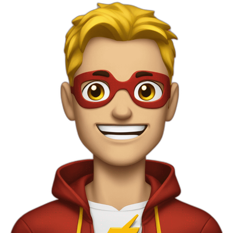 The flash comics emoji