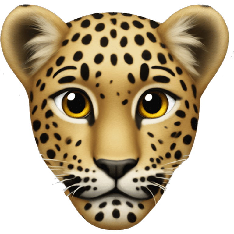 cuore leopardato  emoji