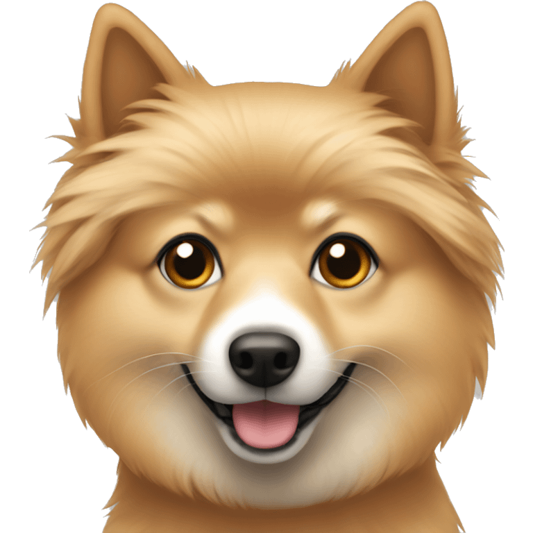 Spitz with brows emoji