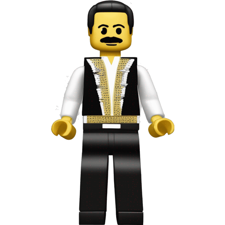 FREDDIE MERCURY lego full body emoji