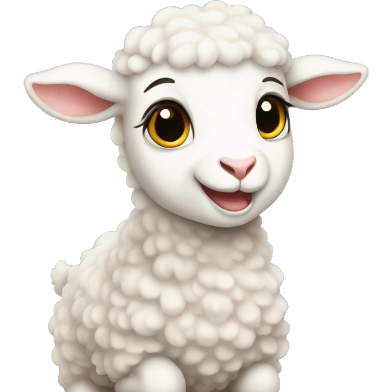 Baby lamb  emoji