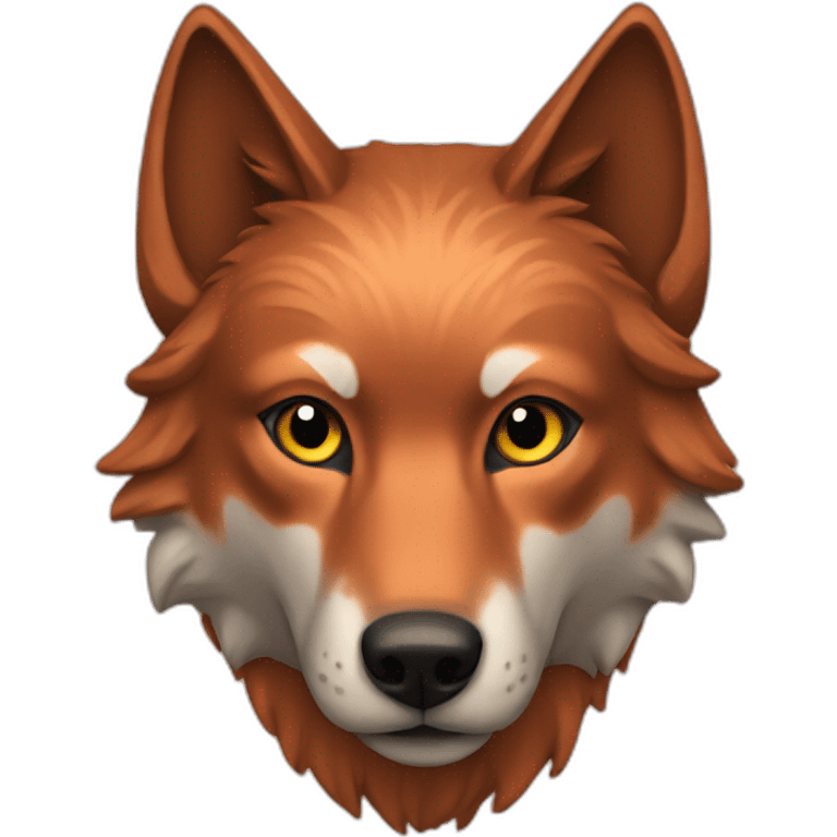 Copper Wolf emoji