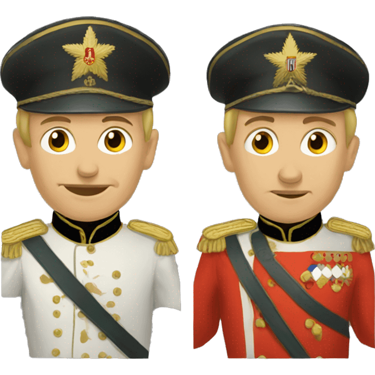 Make an emoji of the Old Russian Regiment emoji