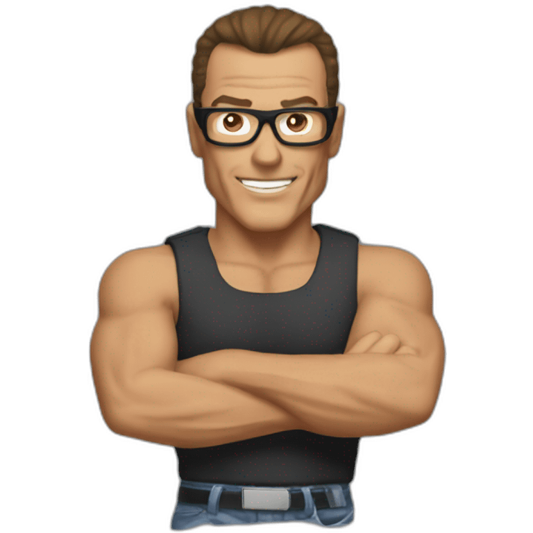 jean claude van damme emoji