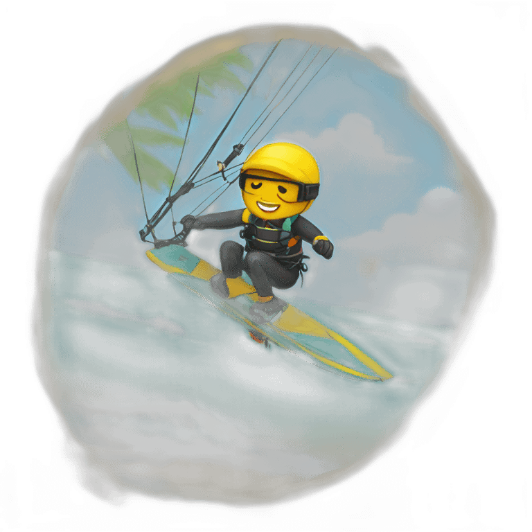 Kitesurf emoji