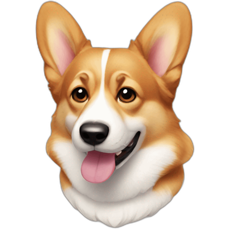 cool corgi emoji