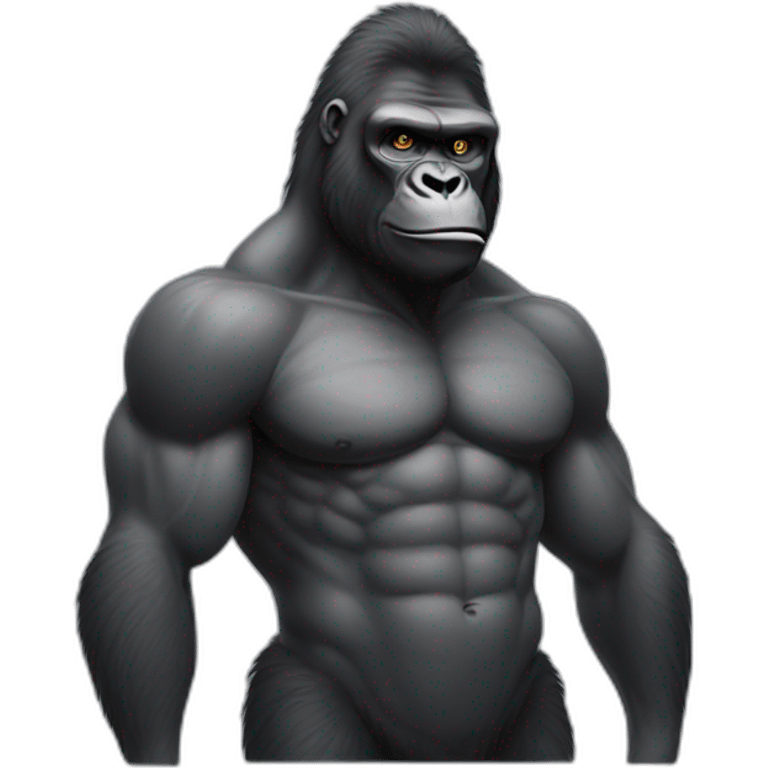 gorilla muscle emoji