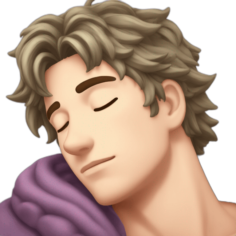 Jonathan-joestar sleeping emoji