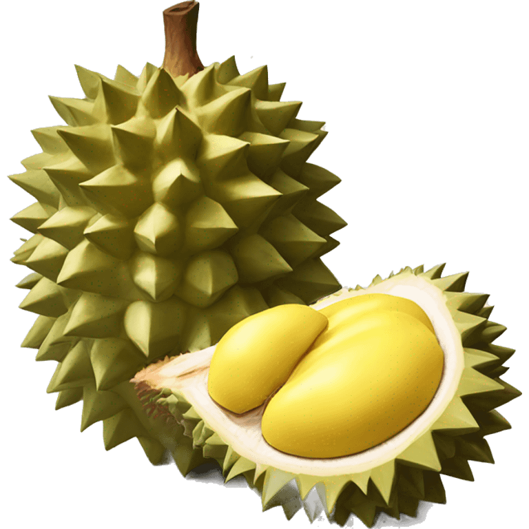 Durian fruit emoji