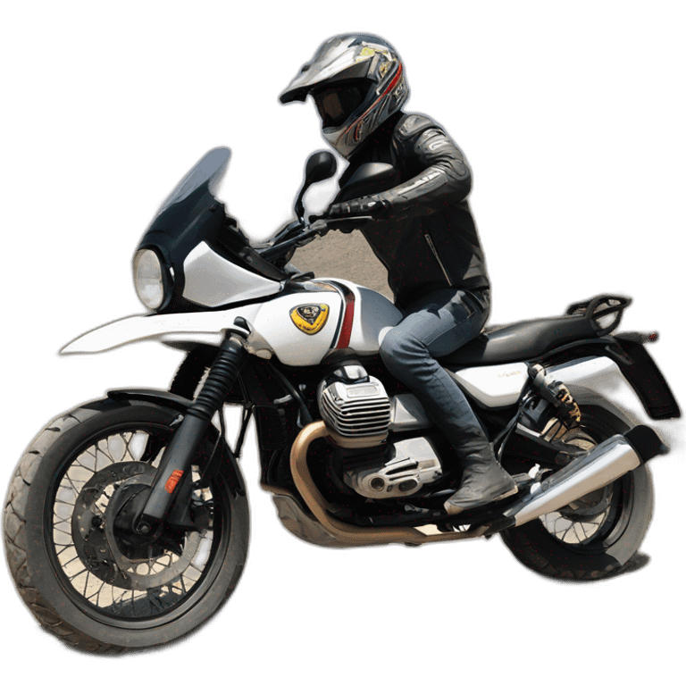 Moto Guzzi enduro emoji