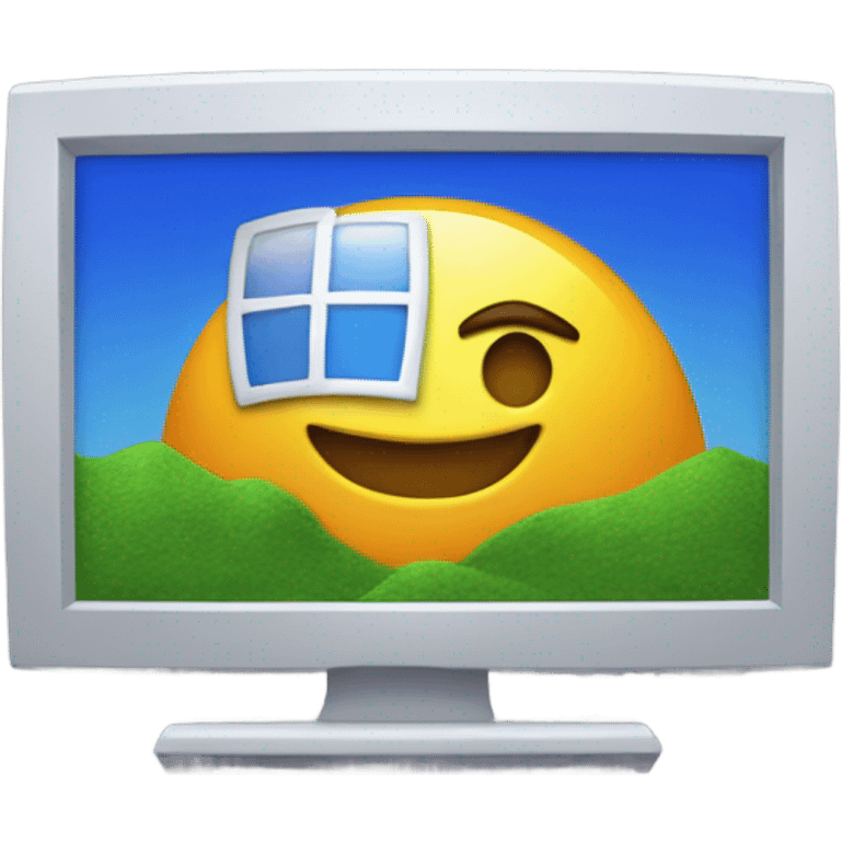 Windows XP computer emoji