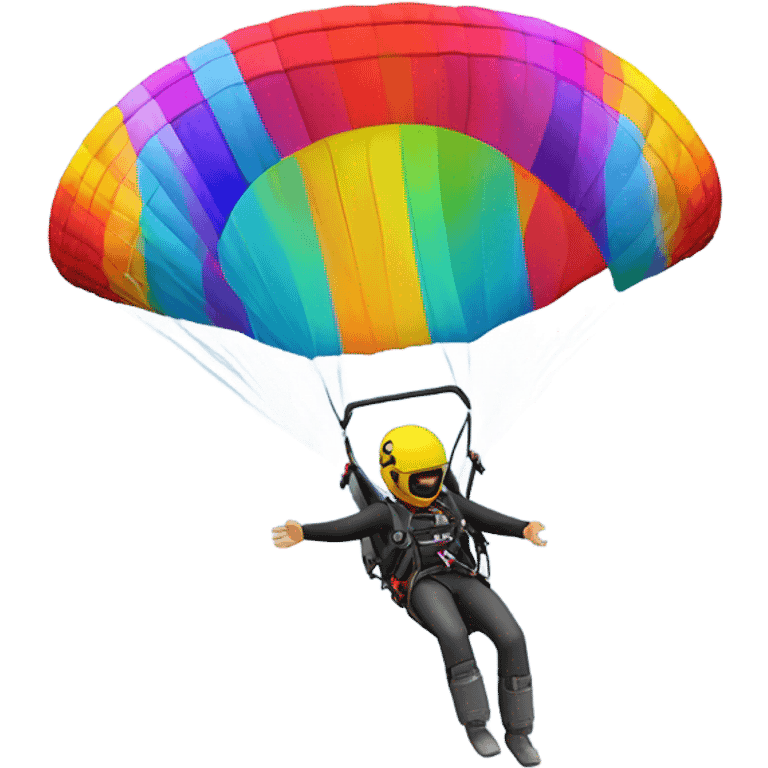 Paragliding emoji