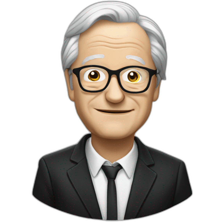 jean marie lepen en noir emoji