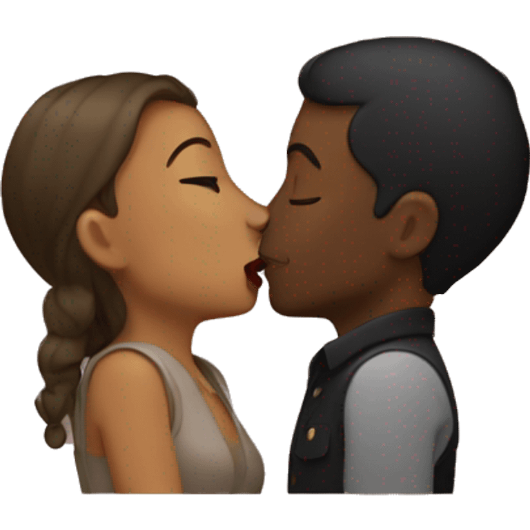 Kissing emoji