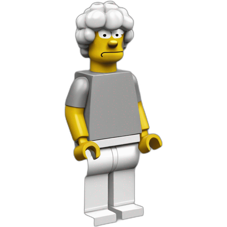 Homero simpson lego emoji