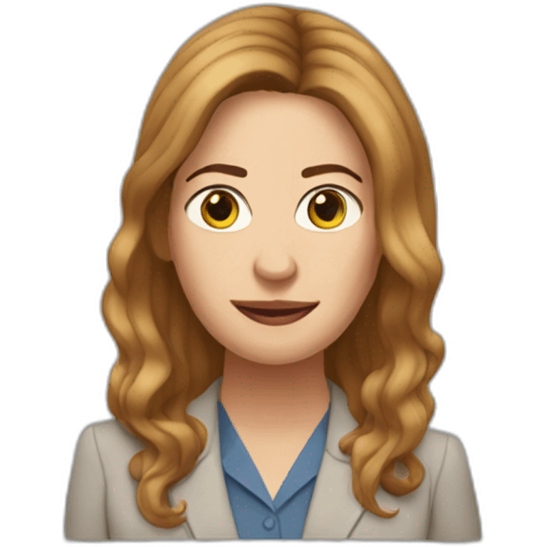 Pam from the office series emoji