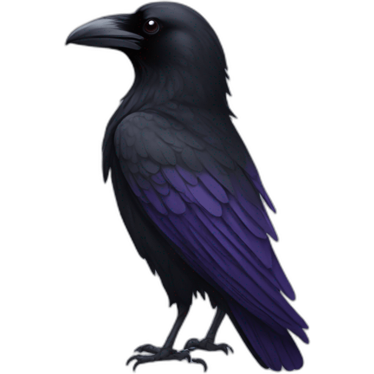 Raven emoji