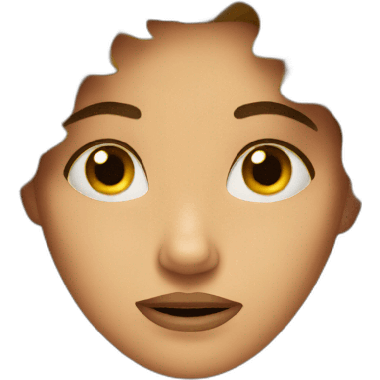 afraid woman emoji