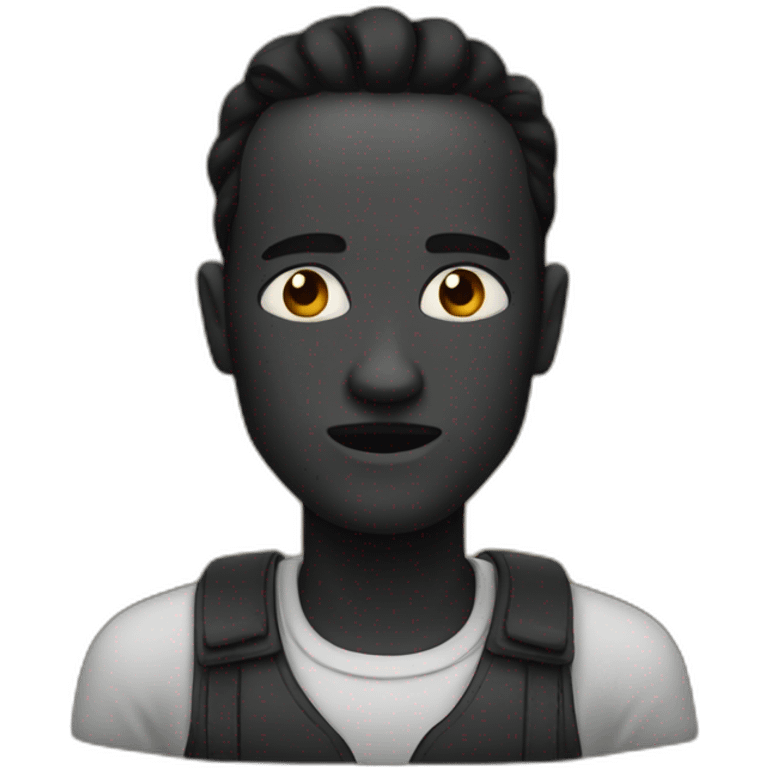 zemour avec un noir  emoji