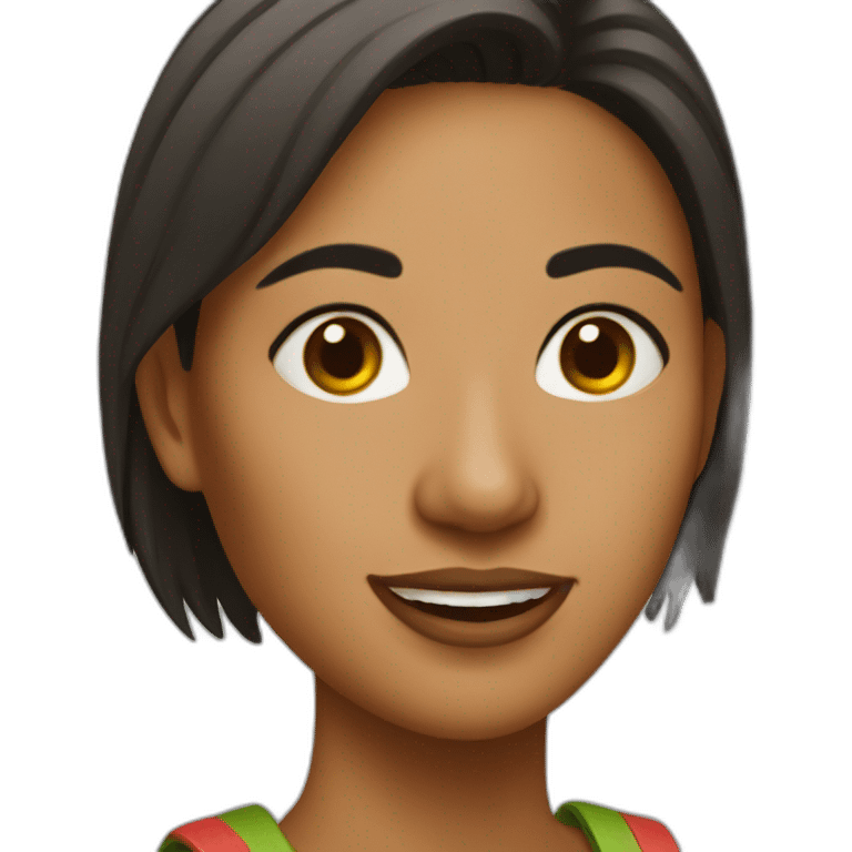 Costa rican woman emoji