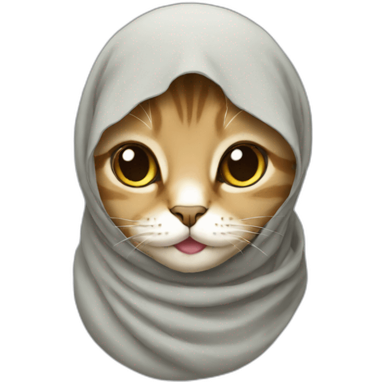 cat with hijab emoji