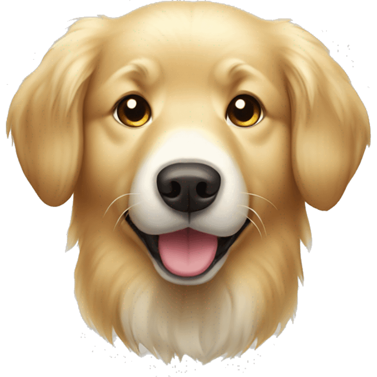 Golden Retriever, Samoyed breed emoji