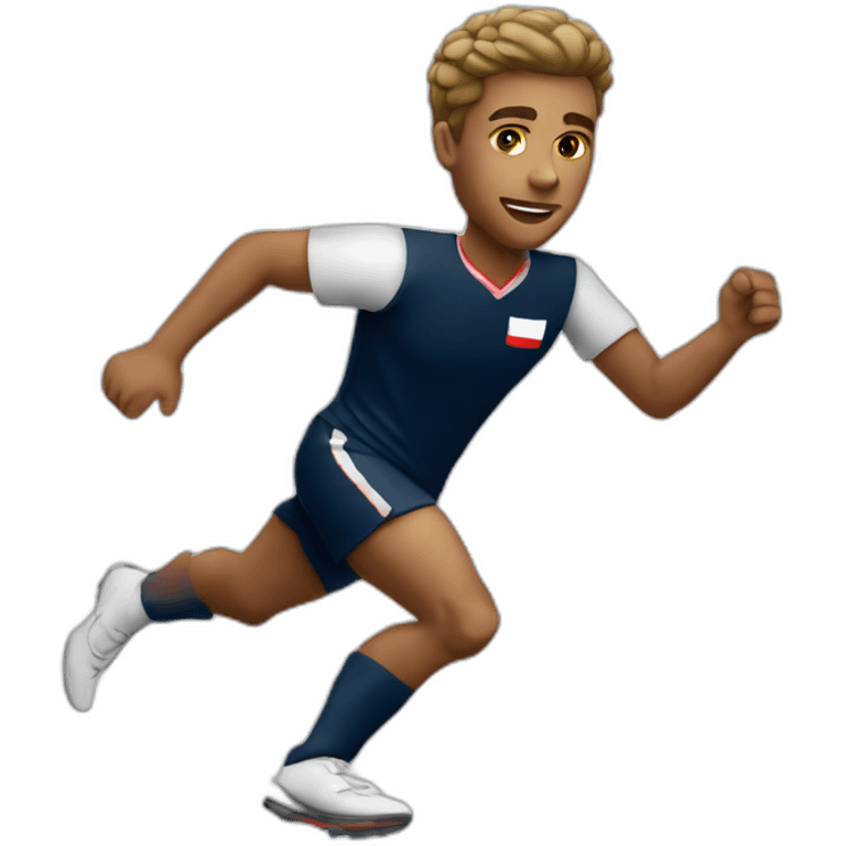 paris st germanin player running emoji