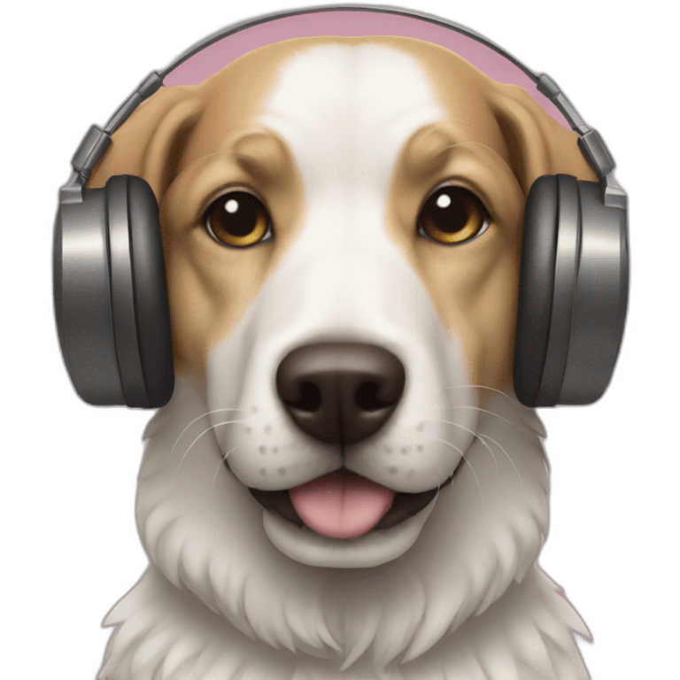 Dj dog emoji